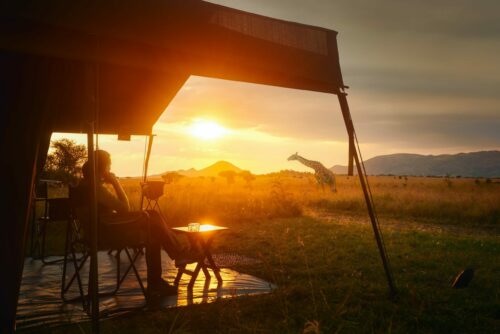 Luxuszelt Serengeti Nationalpark Shutterstock 1488763490